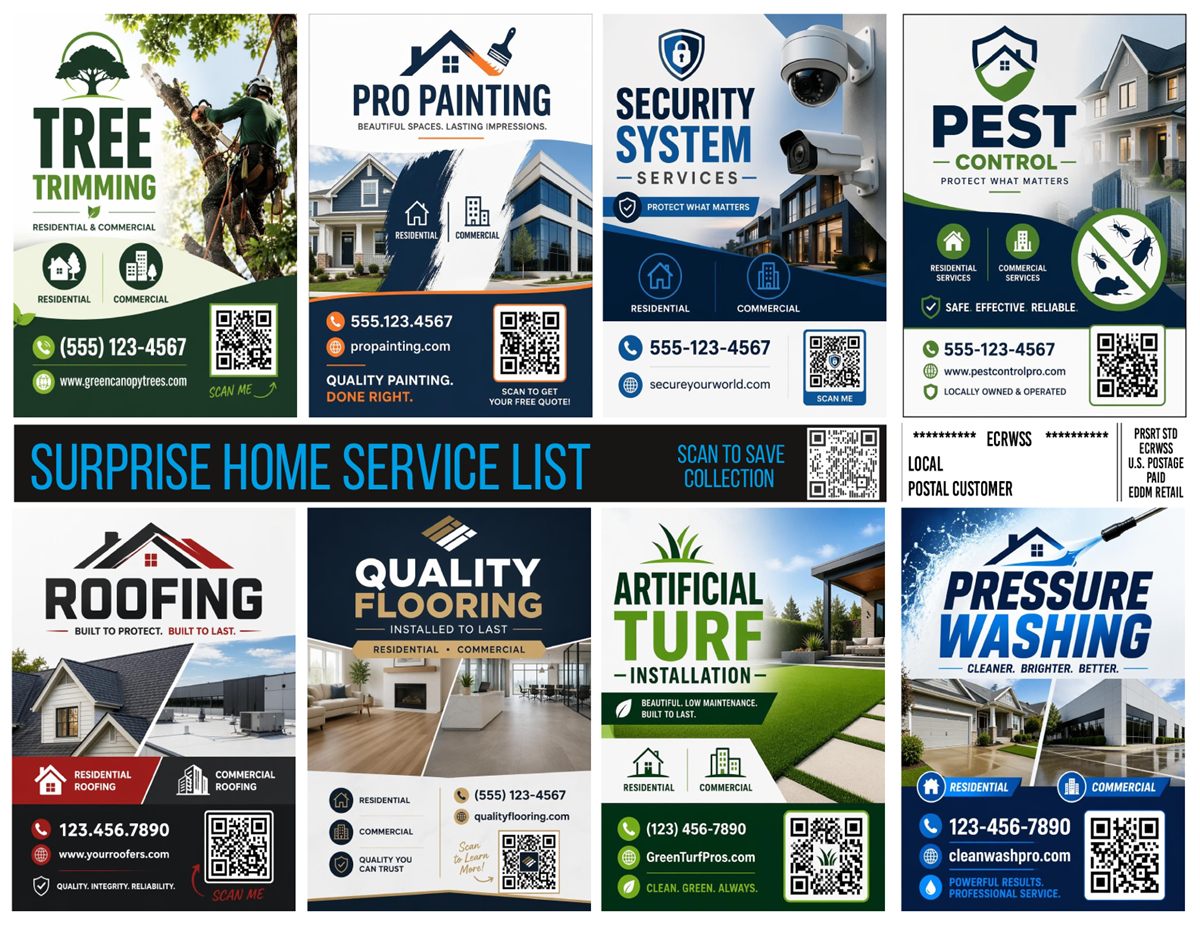 Mailer front side